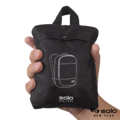 Solo NY® Packable Backpack - solonypackablebackpackfoldedintocarrypouch