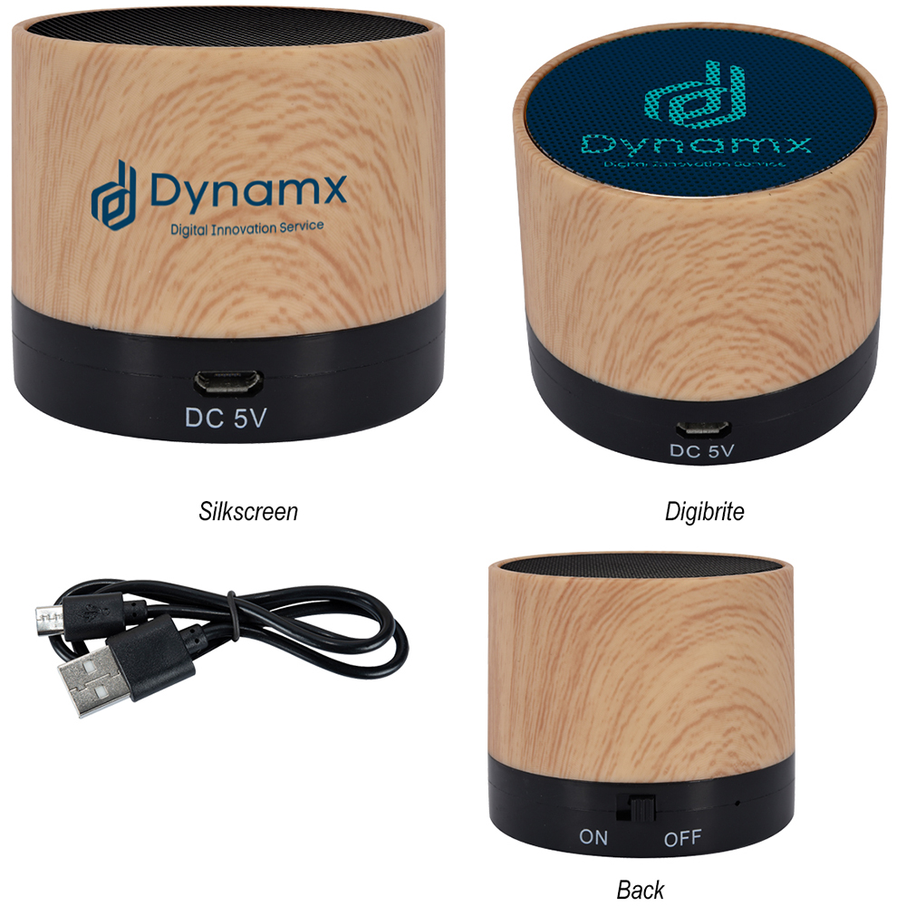 Allergro Woodgrain Wireless Speaker - 2446_group