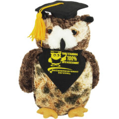 Osmand Graduation Owl Plush Toy - 3C9DF3CD0F8A6FF5B57045B40D7F3EA5