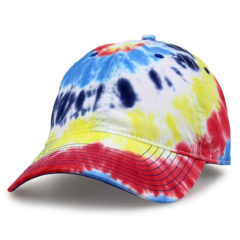 The Game Asbury Tie-Dye Twill Cap - 90865_fl