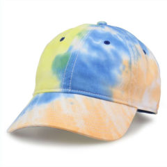 The Game Asbury Tie-Dye Twill Cap - 90867_fl