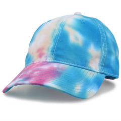 The Game Asbury Tie-Dye Twill Cap - 9266_fl