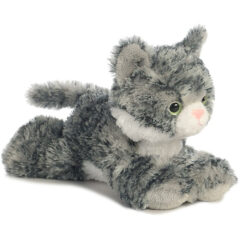 Grey Tabby Cat Plush Toy - DA32922E1D8E0290E103D3C57CD47D5A