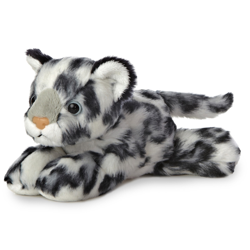 snow leopard soft toy wwf