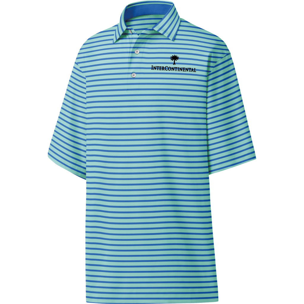 FootJoy Performance Lisle 2 Color Stripe Polo - FJL2S-FD_MINT