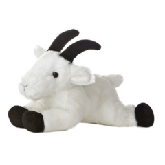 Rocky Mountain Goat Plush Toy - 8"