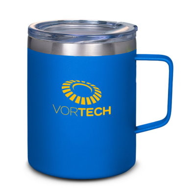 Vacuum Insulated Stainless Steel Coffee Mug 8211 12 oz 8211 Reflex Blue
