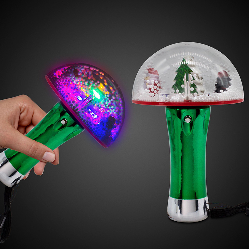 LED Christmas Tree Snow Globe Wand - WWQCC-NJUXU