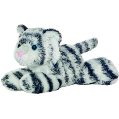 White Tiger Plush Toy - 8"