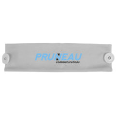 Cooling Headband with Buttons - grey