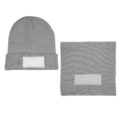 Acrylic Knit Scarf and Beanie with Patch Set - https___wwwprimelinecom_media_catalog_product_cache_7_image_4dbbd600fdf53ba7a939c094cfbc0c0c_A_P_AP904_Gray_ab-prime_item