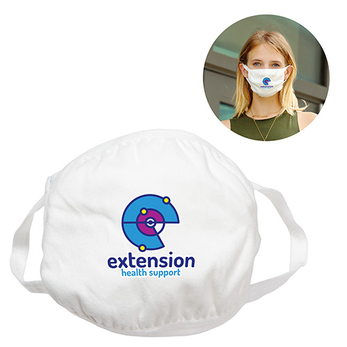Cotton 4-Ply Face Mask - whf-ec20wh