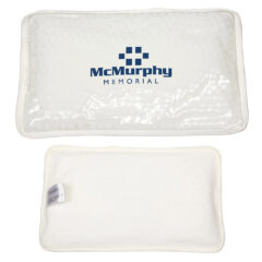 Plush Rectangle Aqua Pearls™ Hot/Cold Pack - whf-pp15wh