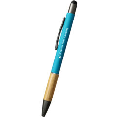 Aidan Bamboo Stylus Pen - 11124_TEA_Silkscreen