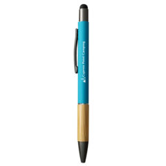 Aidan Bamboo Stylus Pen - 11124_TEA_Silkscreen
