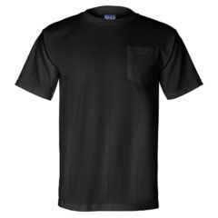 Bayside USA Made Short Sleeve T-Shirt with Pocket - 17462_f_fl