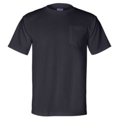 Bayside USA Made Short Sleeve T-Shirt with Pocket - 17464_f_fl