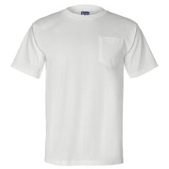 Bayside USA Made Short Sleeve T-Shirt with Pocket - 17465_f_fl