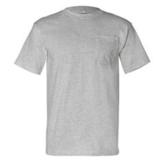 Bayside USA-Made Short Sleeve T-Shirt with Pocket - 17527_f_fm