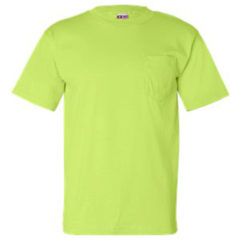 Bayside USA-Made Short Sleeve T-Shirt with Pocket - 17529_f_fm