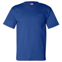 Bayside USA-Made Short Sleeve T-Shirt with Pocket - 17532_f_fm