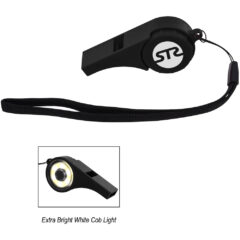 Safety Whistle with Light - 2248_BLK_Padprint