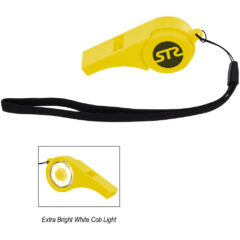 Safety Whistle with Light - 2248_YEL_Padprint