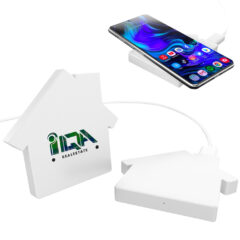 House Wireless Charger - 25133_WHT_Digibrite