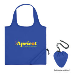 Foldaway Tote Bag with Antimicrobial Additive - 30011_ROY_Colorbrite