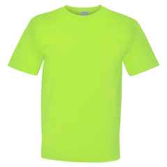 Bayside USA Made Short Sleeve T-Shirt with Pocket - 36723_f_fl
