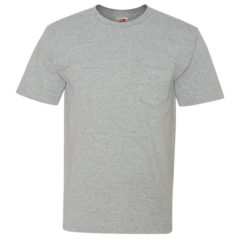 Bayside USA Made Short Sleeve T-Shirt with Pocket - 36725_f_fl