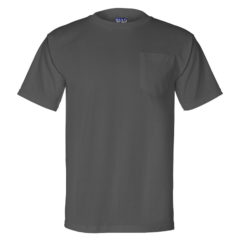 Bayside USA Made Short Sleeve T-Shirt with Pocket - 36733_f_fl