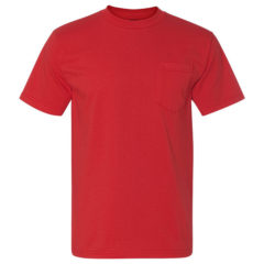 Bayside USA Made Short Sleeve T-Shirt with Pocket - 36735_f_fl