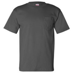 Bayside USA-Made Short Sleeve T-Shirt with Pocket - 36740_f_fm