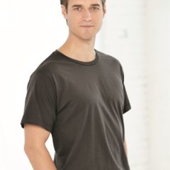 Bayside USA Made Ringspun Unisex T-Shirt - 3868_fl