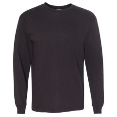 Bayside USA Made 100% Cotton Long Sleeve T-Shirt - 45681_f_fl