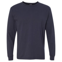 Bayside USA Made 100% Cotton Long Sleeve T-Shirt - 45685_f_fl
