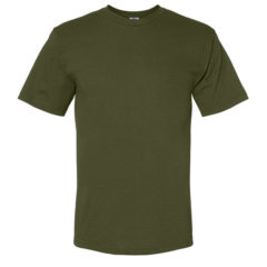 Bayside USA Made 100% Cotton Short Sleeve T-Shirt - 54722_f_fl