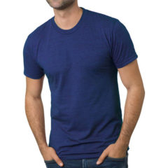 Bayside USA Made Triblend Crewneck T-Shirt - 71622_f_fl
