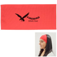 Cooling Headband - 7864_RED_Silkscreen