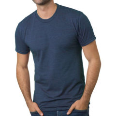 Bayside USA Made Triblend Crewneck T-Shirt - 87487_f_fl