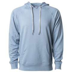 Independent Trading Co. Icon Unisex Lightweight Loopback Terry Hooded Sweatshirt - 89721_f_fl