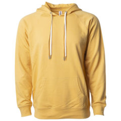 Independent Trading Co. Icon Unisex Lightweight Loopback Terry Hooded Sweatshirt - 89725_f_fl