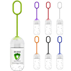 Hand Sanitizer with Silicone Loop – 1 oz - 90032_group
