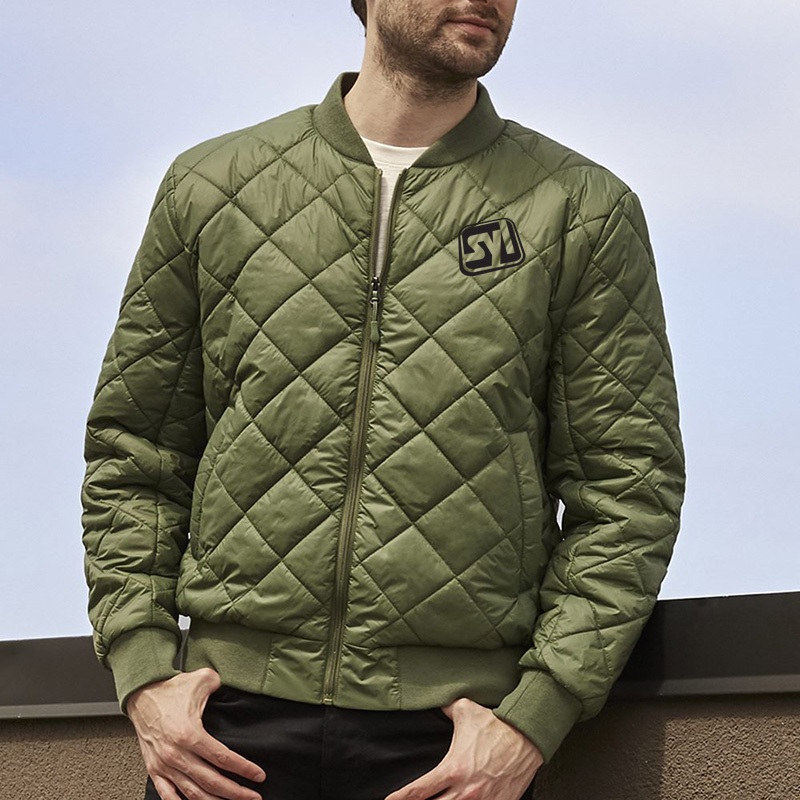 Weatherproof Heat Last Quilted Packable Bomber Jacket - 9190_fl