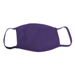 Bayside USA Made 100% Cotton Face Mask - 93714_f_fl