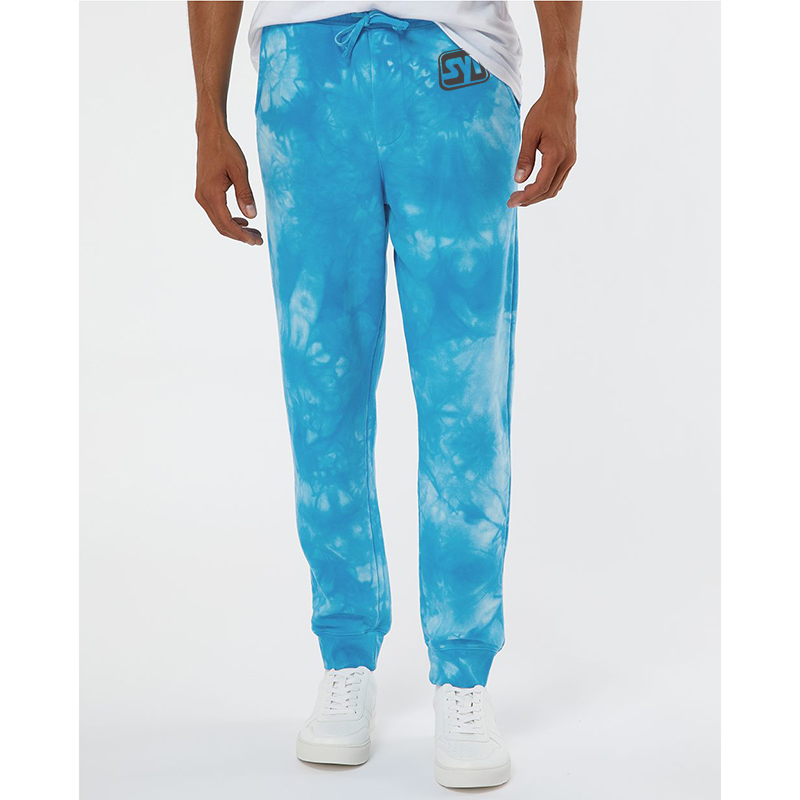Independent Trading Co. Tie-Dyed Fleece Pants - 9829_fl