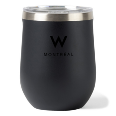 CORKCICLE® Stemless Wine Cup – 12 oz - CORKCICLE Stemless Wine Cup 8211 Matte Black