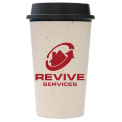 Circular® Now Recycled Coffee Cup – 12 oz - black Now