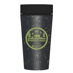 Circular® Recycled Coffee Cup – 12 oz - circularblackblack